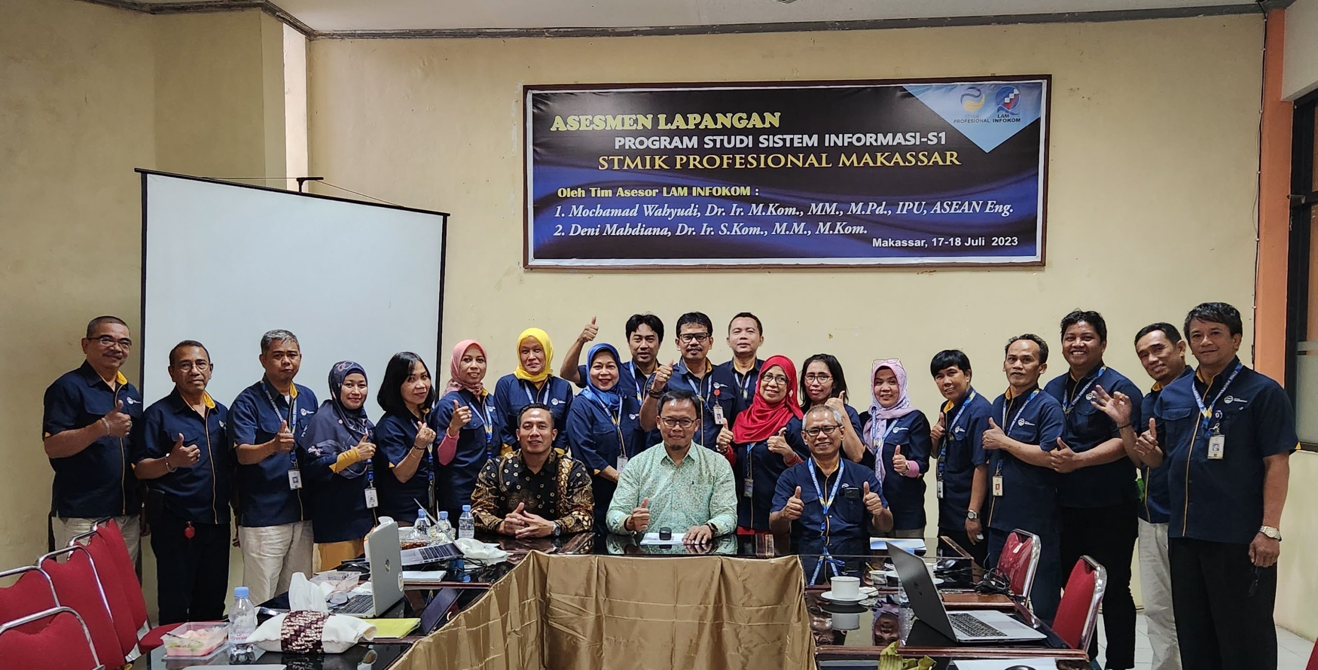 Prestasi Gemilang: Prodi Sistem Informasi dan Manajemen Informatika STMIK Profesional Makassar Raih Akreditasi “Baik Sekali” dari LAM INFOKOM